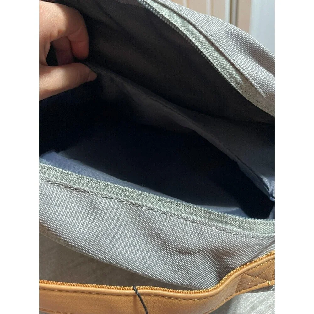 Gray Backpack Luxury Large Pockets Straps School Book Bag